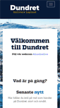 Mobile Screenshot of dundret.se